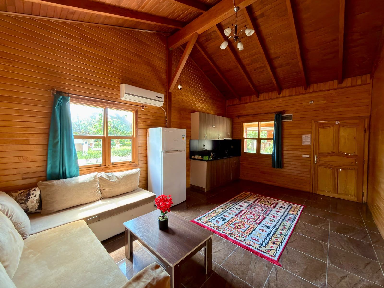 4 Kişilik Odalarımız – Likya Yanartaş Bungalows