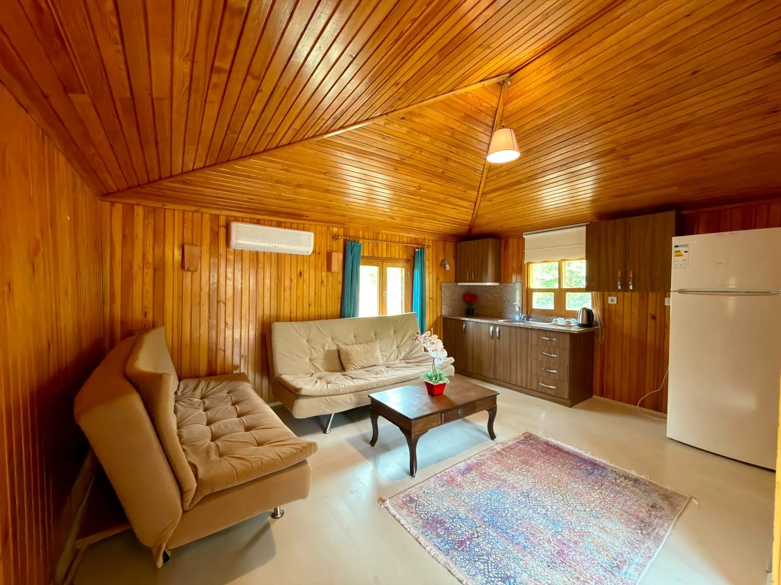 4 Kişilik Odalarımız – Likya Yanartaş Bungalows