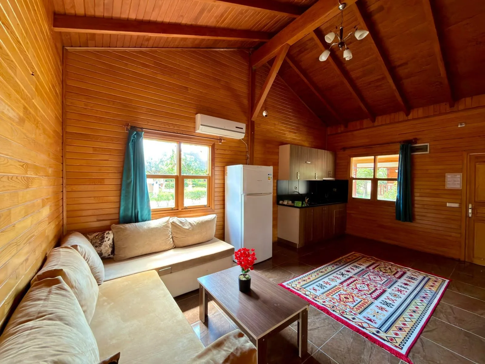 6 Kişilik Odalarımız – Likya Yanartaş Bungalows